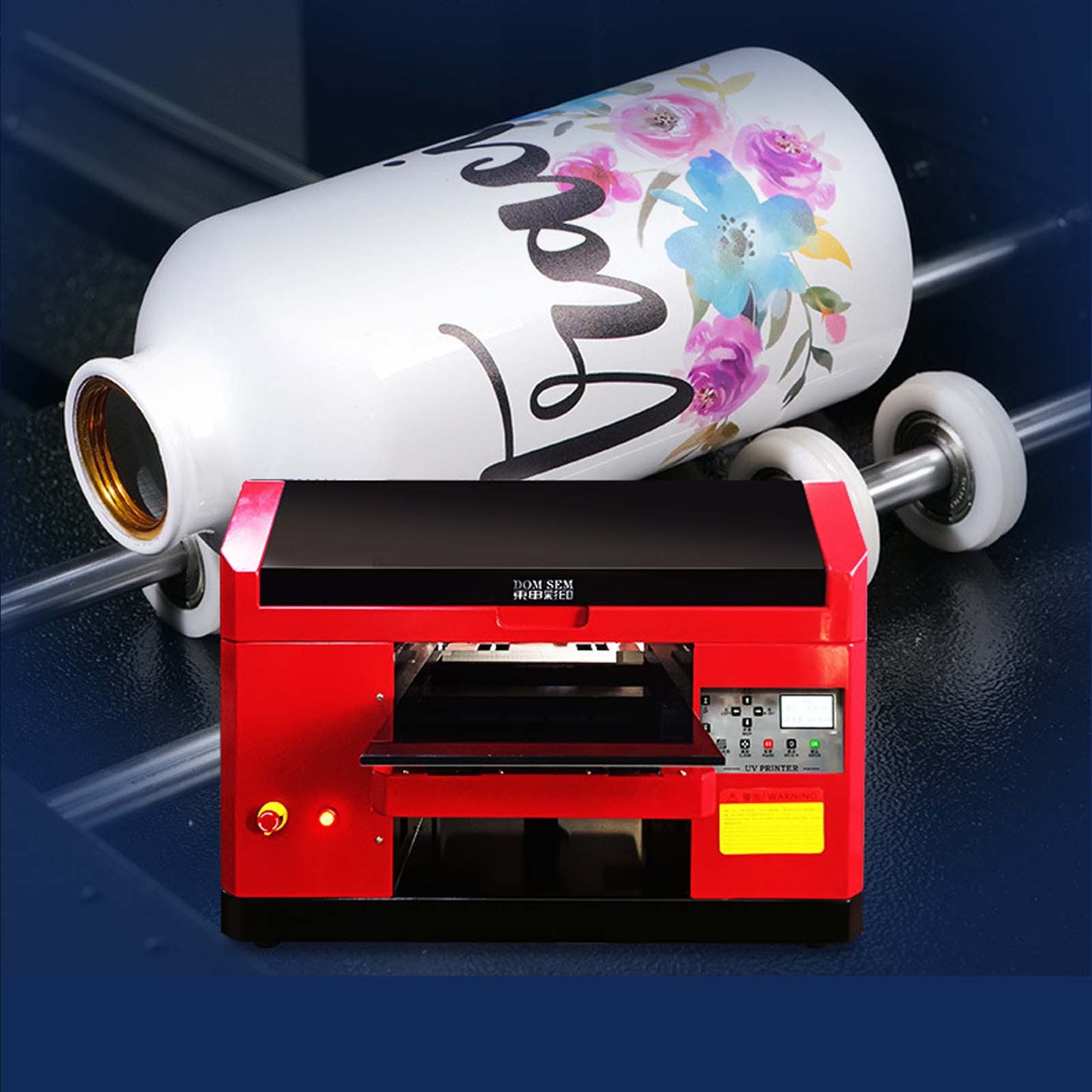 UV Printer A3 Plus Upgraded Printing Cylinder Software Automatic UV Ink USB Transmission Interface