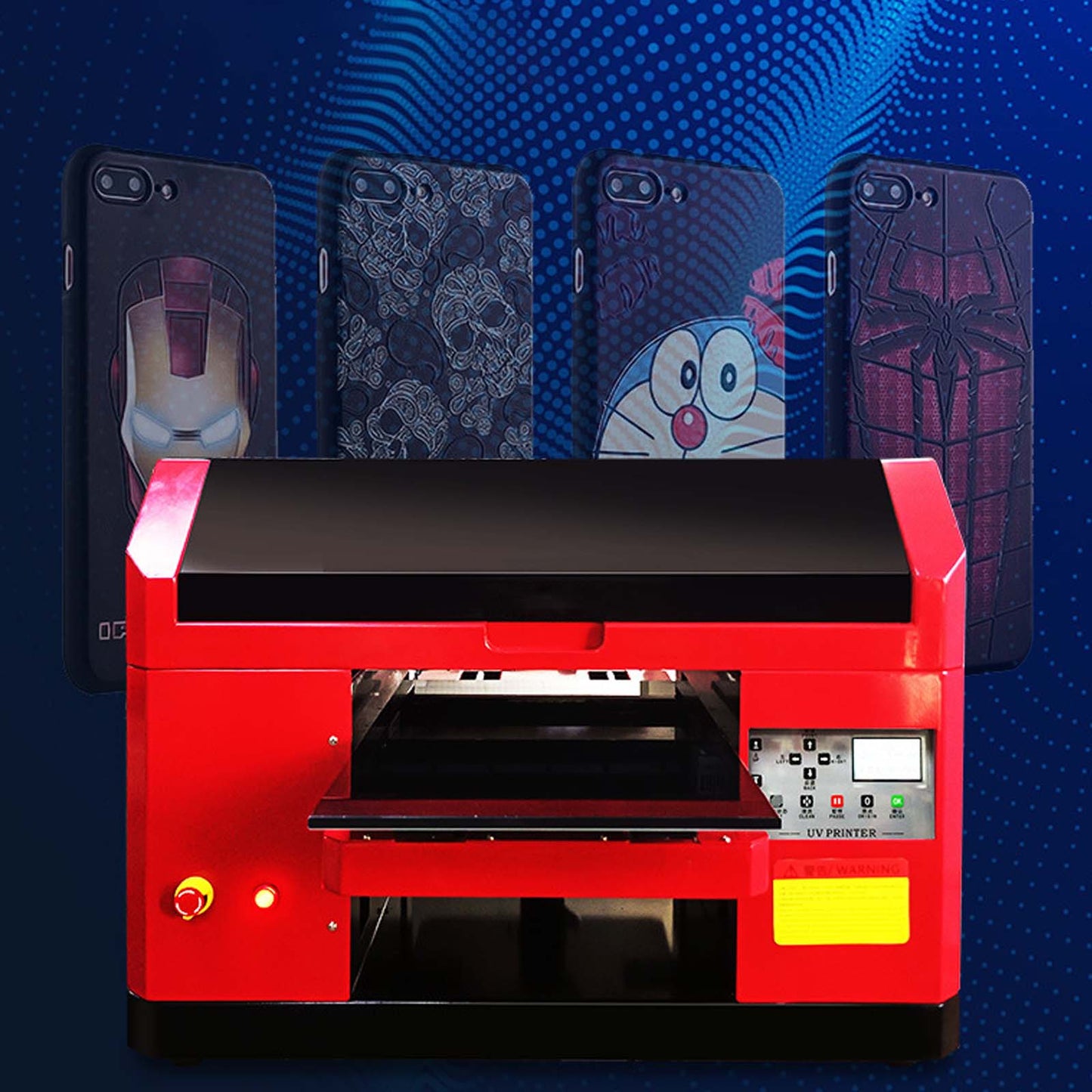 UV Printer A3 Plus Upgraded Printing Cylinder Software Automatic UV Ink USB Transmission Interface