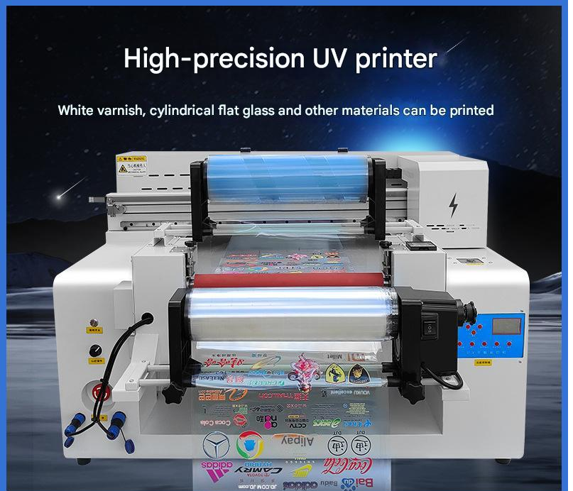 A2 UV 6050 Flatbed Printer For Wood Crafts Painting Wallpaper Printing Printer