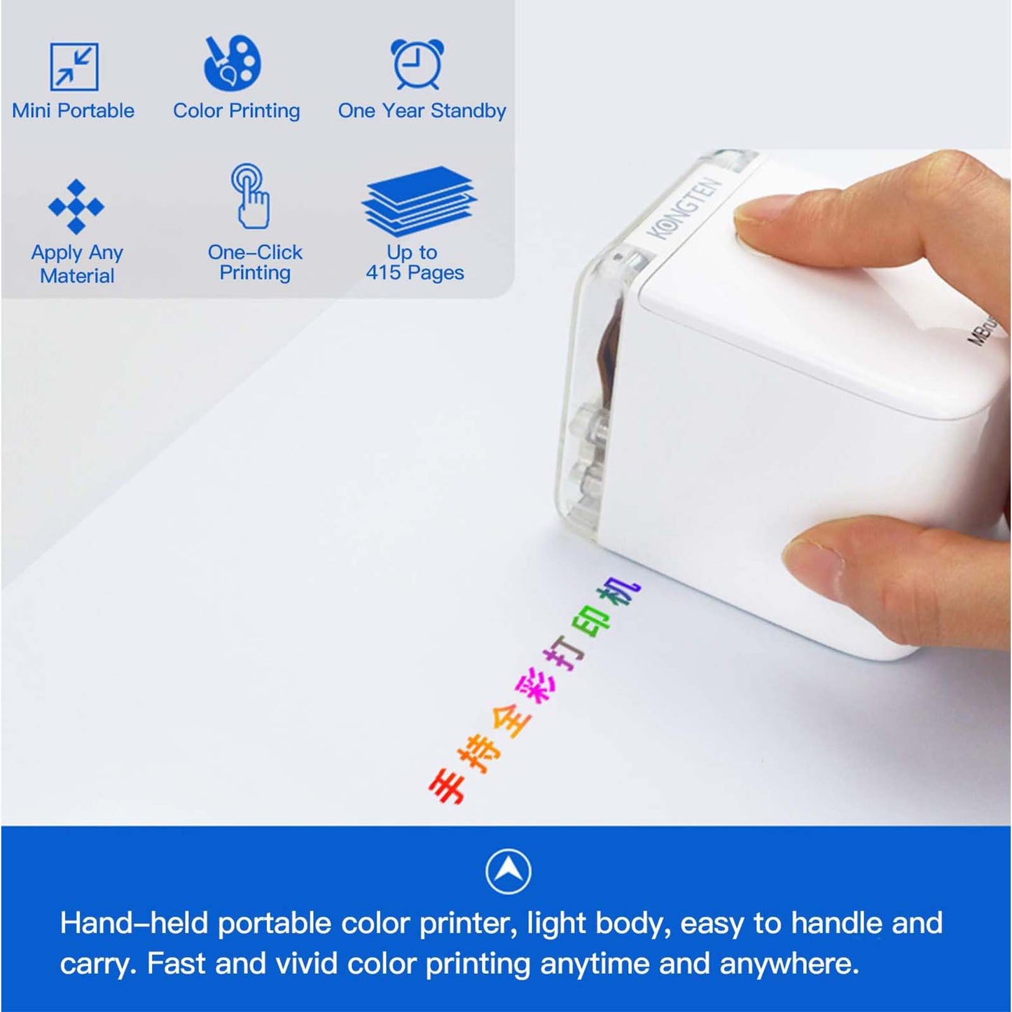 Mini Handheld Printer Portable Inkjet Print