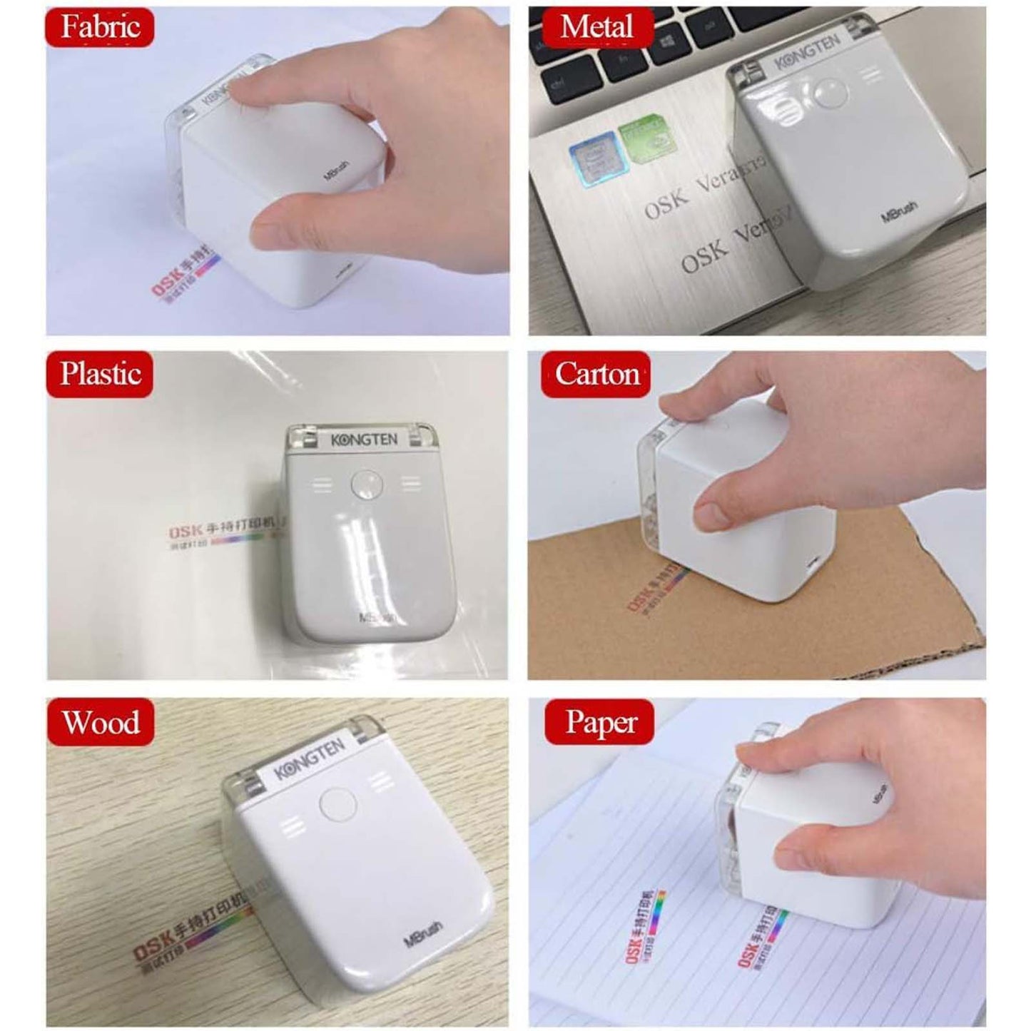 Mini Handheld Printer Portable Inkjet Print